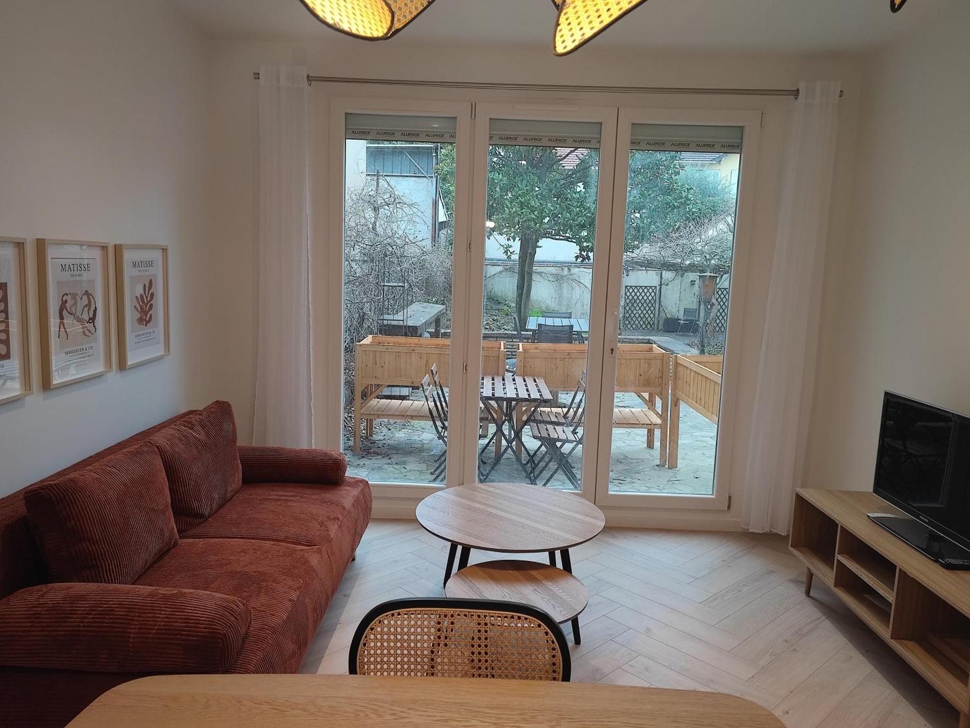 Appartement D'Architecte Avec Vue Sur Jardin La Courneuve Exteriör bild